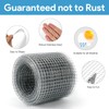 2 Rolls Wire Mesh Metal Mesh Fine Mesh 10 cm