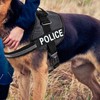 Police Patch Reflective Police Patch Back Removable Sheriff Patch with