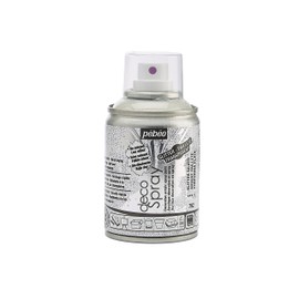PEBEO DecoSpray, Acrilico, Argento, 10.50 x 5.20 x 5.20 cm, 100 unità