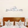 T.I. Design Hand-carved Wooden Coastal Shell Swag Beach Wall Décor