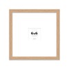 6x6" Square Picture Frame, Display Pictures 2x2" With Mat or
