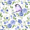 20 Napkins Bird in Painted Flowers | Spring | Easter