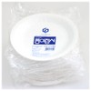100 paper plates, 14cm diameter 18cm 21cm disposable plate paper