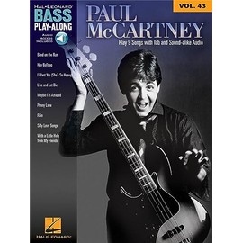 Paul McCartney: Bass Play-Along Volume 43 (Bk/Online Audio)