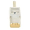Reusable C14 IEC Connector, White, Straight - Socket Adapter Connector