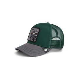 Goorin Bros. Ruthless Buffalo Trucker Cap Baseball Cap Trucker Cap Mesh Cap Women/Men/Snapback Snapback with Peak, Peak, Autumn Winter, Green, Unit size