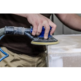 Pack of 60 Sandpaper 125 mm Velcro, Wet Dry Sanding Discs, Water Sanding Discs Grit 320/600/800/1200/1500/2000, Random Orbital Sandpaper Sandpaper Set for Car Metal Wood