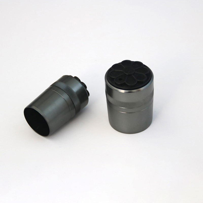 DeeRace Fishing Rod Butt Cap Black Replacement Lightweight Durable Aluminum