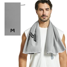 EMPULSE SPORTS GymTowel | Ultra-Light | Quick-Drying | Perfect for Gym, Hiking, Backpacking,Yoga, Dance, Martial Arts & More | Durable & Comfortable (Carbon Cool)