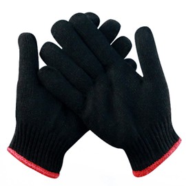 Shatore 1Pairs Heat Gloves, Heat Resistant Gloves for Cooking, Grilling, BBQ – Premium Heat Protection Gloves for Safe Handling and Comfort（BLack）
