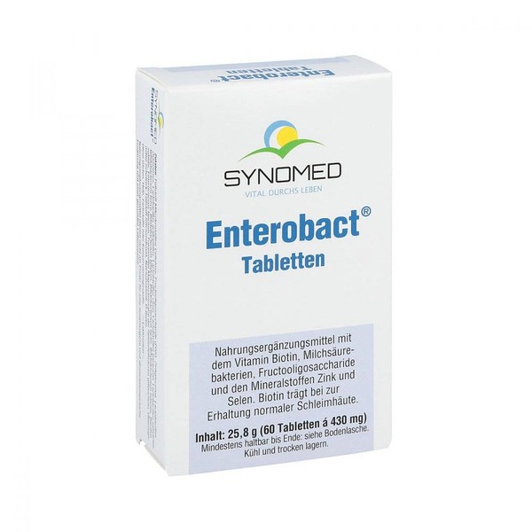 Categories:Gastrointestinal tract,Improving digestion,Pharmacy Enterobact tablets, 60