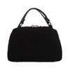 Kobe Lettuce Fur Boa Mini Bag 2-Way Women's Shoulder Bag