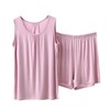 Shorts And Top Set Women Cotton Pyjamas For UK Plus