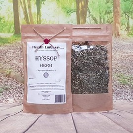 Health Embassy Hyssop Herb Tea (Hyssopus officinalis L), 100g