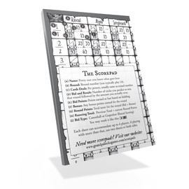 Grandpa Beck's Games Replacement Score Pads for Skull King - The Ultimate Pirate Trick Taking Game | from The Creators of Cover Your Assets & Cover Your Kingdom