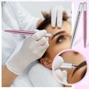 10 Pieces Microblading Pens Manual Eyebrow Microblade Pens Aluminum Hand