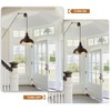 ALAISLYC Oil Rubbed Bronze Pendant Light Hanging Lamps for Living