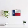 Smile Art Design Texas State Flag Glossy Metal Wall Art