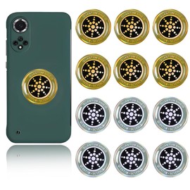 JAWUZ 12 Stück Strahlenschutz handy, Strahlenschützer handy, Handystrahlung blockieren, Strahlenschutz handy aufkleber, Handy strahlenschutz