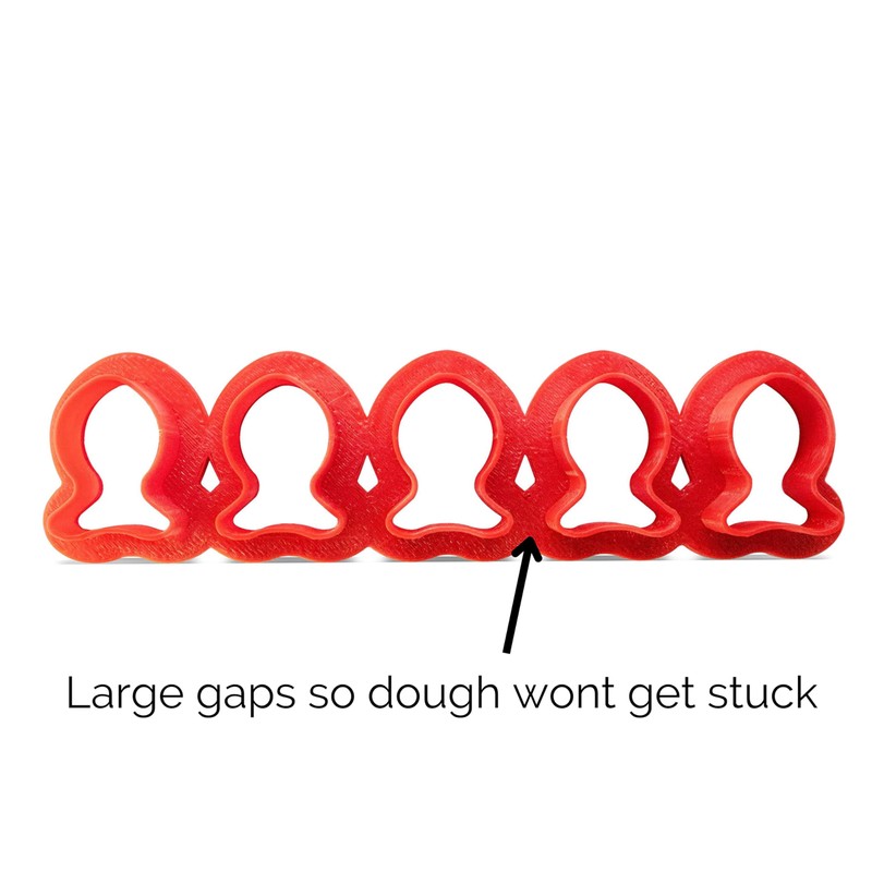 Mini Goldfish Cracker Cookie Cutter 1 Inch - 3d Printed