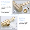 SWHYGER Bottle Trap, Brass Decorative 1 1/4 Bathroom Sink P