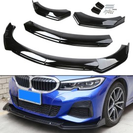 Unbranded For Acura RSX DC5 02-06 Front Bumper Lip Body Kit Spoiler+Splitt