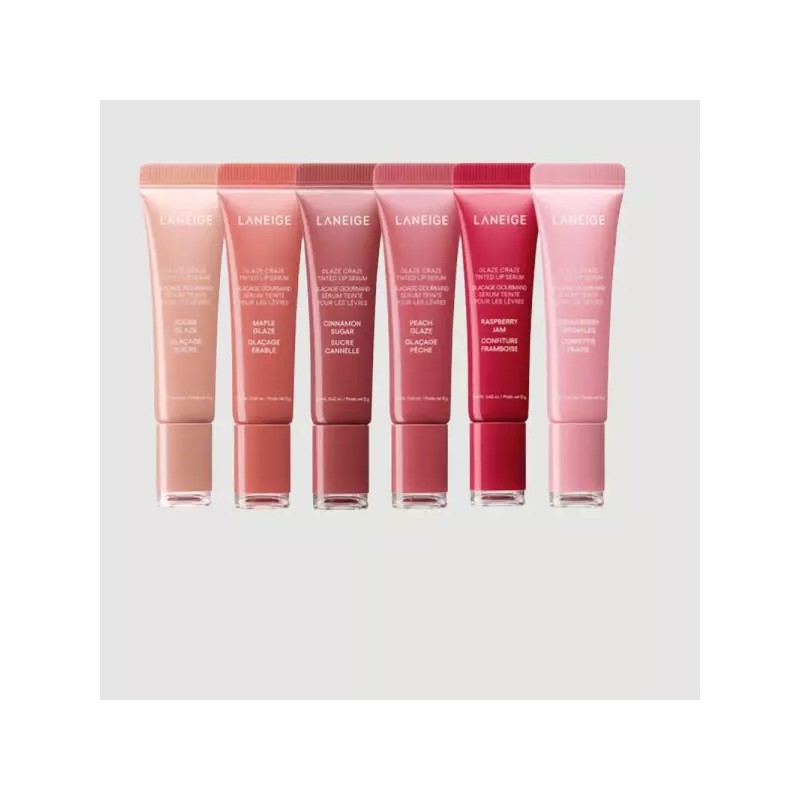 Laneige 라네즈 도넛 립세럼 6종 [라즈베리 잼12g] Laneige Donut Lip