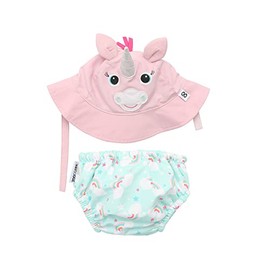 Zoocchini - Baby Costume and Hat, Multicoloured (Unicorn), L (12-24 Months)