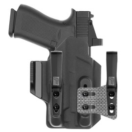 Tulster IWB ARC Holster in Right Hand fits: Glock 48 / 43X MOS w/TLR-7 Sub/HLX Light | Optic Compatible Light Bearing Inside The Waistband Appendix Concealed Carry Kydex Holster