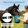 Horse Feed Bag for Grain, Breathable Muzzle Feed Bags for