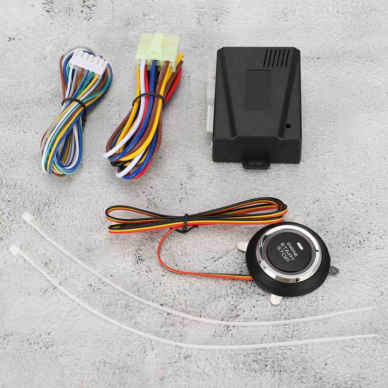 24V Universal Engine Stop Start Button Keyless Push Switch Remote