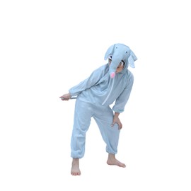Kids Animal Costumes Boys Girls Unisex Fancy Dress Outfit Cosplay Children Onesies (S (for Kids 31.5" - 35.5") Elephant)