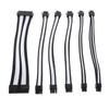 6PCS PC Extension Cable Set 30cm 24 Pin Motherboard Extension