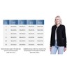 SMILING PINKER Women's Basic Crew Neck Knitted Cardigan with Button,