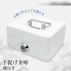 Remarks Japan Portable Safe with Lock, Mini Safe, White, Small,