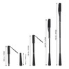 Jiawu Shoe Horn Long Handle -16.9"-33.5" Telescopic Metal Shoe Horn
