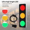 BBMI Remote Control Traffic Light, Red Yellow Green LED Wall