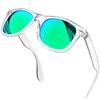 KANASTAL Polarised Sunglasses Men and Women Retro Classic Rectangular Sunglasses