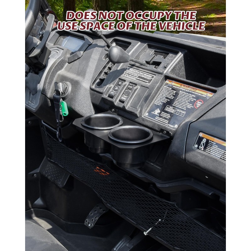 SAUTVS Dash Cup Holder Drink Bottle Holder with Mounting Bracket