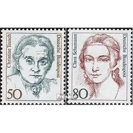 Brd (BR. Germany) 1304 1305 (Complete Edition) 1986 Important Women (Stamps for Collectors)