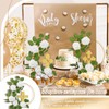Wesiti 48 Pcs Baptism Centerpiece Decoration for Table 12 Wood