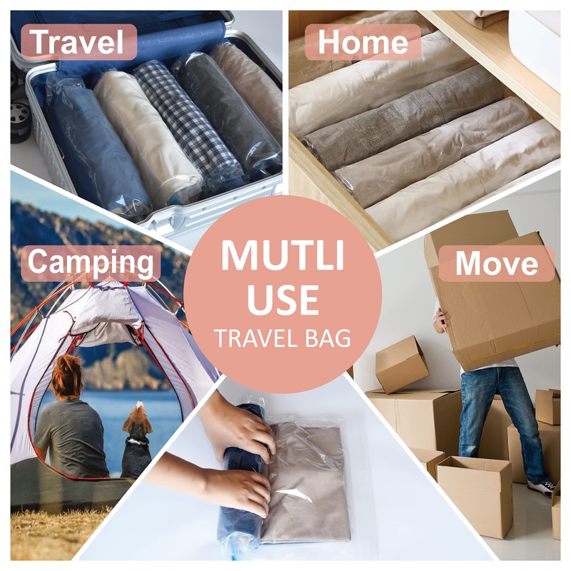 Compression Bags for Travel - Travel Essentials - 20 Pack