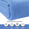 Linteum Textile Hospital Thermal Blanket 66x90 Inch 100% Cotton 2-Pack