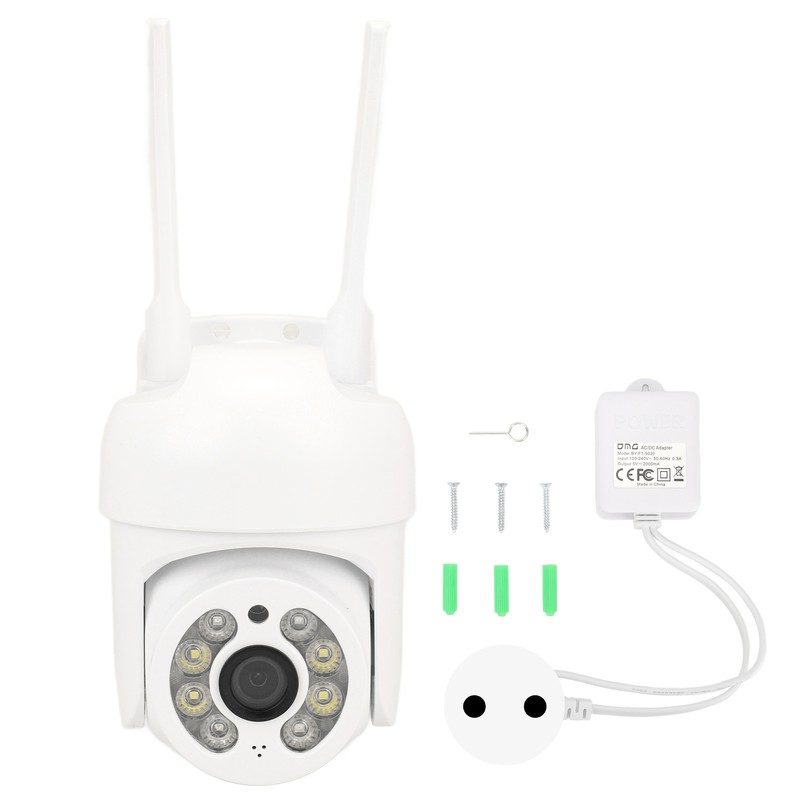 WiFi Smart Camera 1080P HD Wireless Dome Monitoring Camera IP66