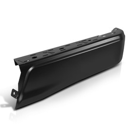 [Right/Passenger Side] Rear Bumper End Cap w/o Parking Sensor Holes Compatible with 15-20 Ford F150,Primered Black