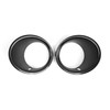 2 Trim Rings Fog Light Chrome Replacement for Mini Cooper