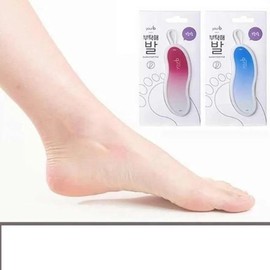[SS62] Please Foot Care Glass Foot File Exfoliator Red FREE / [에스에스62]부탁해 발 풋케어 글라스 풋파일 각질제거기 레드FREE