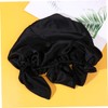 Mikinona Elastic Silk Maternity Cap Sleep Hat for Women Full