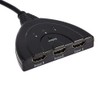 PUSOKEI HDMI Switch, 3-Port HDMI Multidisplay, HDMI Switch 3x1 Switch