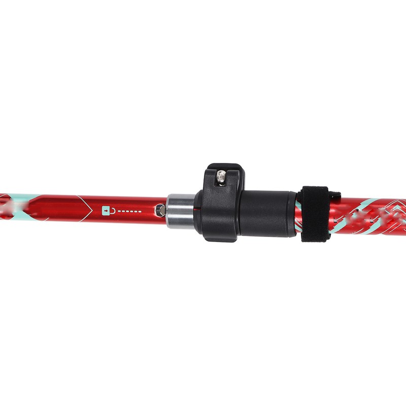 Hiking Pole Aluminium Alloy Telescopic Collapsible Multifunctional Outdoor Walking Stick